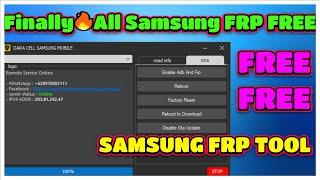 FinallyAll Samsung FRP Bypass For Android 14|13|12 One Click Remove Tool Fixed ADB Fail, No *#0*#