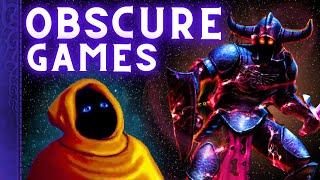 Some "Obscure" Video Games I Recommend