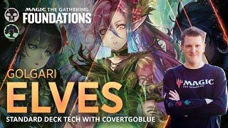 ELF BALL | Foundations Standard Deck Tech with CovertGoBlue | MTG Arena