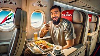 Dubai se Karachi ki flight ️ aur emirates ka VIP dinner 