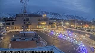 Logan Utah Library Construction Live Stream