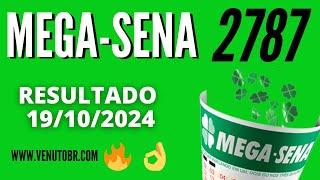  Resultado Mega-Sena 2787, resultado da mega-sena de hoje concurso 19/10