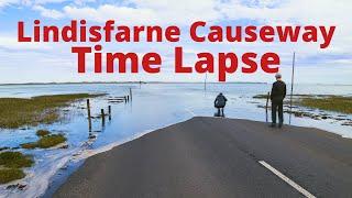 Lindisfarne (Holy Island) Causeway Time Lapse 2022