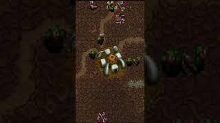 #Warcraft: Orcs & Humans Menu Battle 3 #classicgaming #pcgaming #rtsgaming