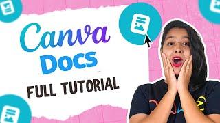 Canva Docs Tutorial | All Features Explained