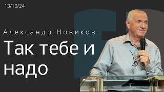 Так тебе и надо или поощрение к доброте / Александр Новиков