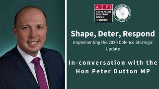 In Conversation with the Hon Peter Dutton MP.