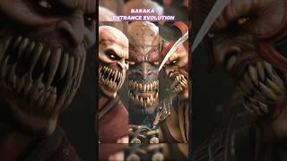 Baraka Entrance Evolution in Mk9 , Mk11 and Mk1 Khaos Reigns #mortalkombat1havik