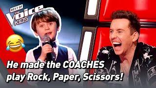 This 7-year-old is the FUNNIEST and CUTEST talent EVER in The Voice Kids!  | The Voice Stage #76