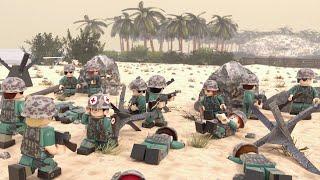 LEGO WAR IN THE PACIFIC - BATTLE OF PELELIU