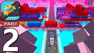 Taxi Run - Gameplay Walkthrough Part 2 Taxi Run Extreme Speed Car Traffic Driver (Android, iOS)