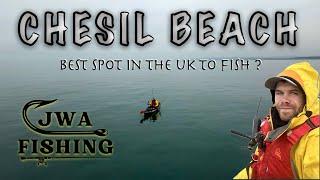 Ever wondered how Chesil beach fishes from a kayak ?