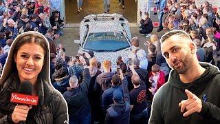 Fans Get Emotional at Lamborghini Million Subs Wrap Reveal