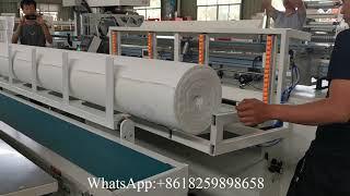 Máquina para fabricar papel tisú en rollo maxi de línea de producción completa