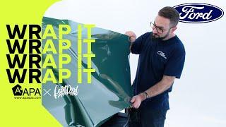 VINYL WRAP ASMR: A Step-by-Step Guide FORD RAPTOR 2024 TAILGATE