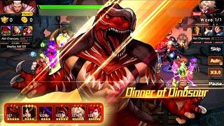 King Of Dinosaurs in Global Arena - KOF 98 UM OL - Arena Gameplay - Global Version