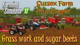 Farming Simulator 17 | Multiplayer - D. Fun4all | Timelapse | Sussex Farm | Episode 1