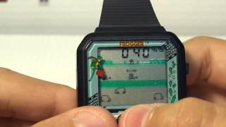 Frogger Video Game Wrist Watch by Nelsonic