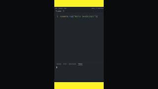 How to Run Javascript Code in VScode Terminal