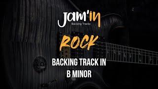 Rock Guitar Backing Track in B Minor