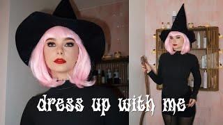 get ready and dress up with me for halloween