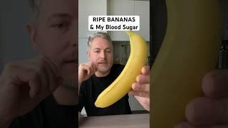 Ripe bananas, and my blood sugar. #bloodsugar #insulinresistance #insulinresistant1 #glucose