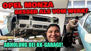 Besser als neu? - Opel Monza Karosse durchgeschweißt! - Abholung bei KK-Garage