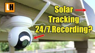 Wireless Battery/Solar Security Camera w/ Continuous Recording - Reolink Altas PT Ultra Review