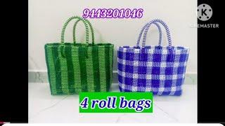 ஒயர் கூடை அளவுகள் & விற்பனை/4 roll big baskets#online #sales #bags order for 9443201046