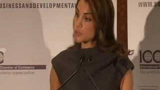 Queen Rania Speech at World Bussiness and Development Awards