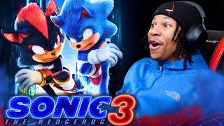 SONIC THE HEDGEHOG 3 TRAILER #2 REACTION!!! | Sonic 3 | Shadow the Hedgehog