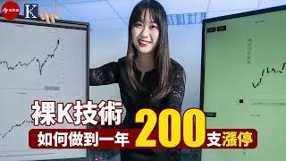 今周學堂-鄭雅瑄-裸Ｋ技術如何做到一年200隻漲停(分享會)