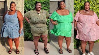 SHEIN CURVE PLUS SIZE SUMMER FASHION STYLE TRY ON HAUL FEELING CONFIDENT IN MY SKIN IN THESE OUTFITS