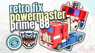 G1 POWERMASTER OPTIMUS PRIME: Cab Restoration Transformers 1988 - Retro Fix Restoration