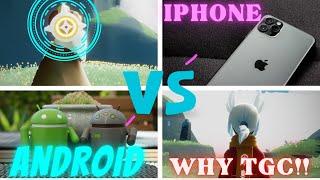 ️ CAUTION - Iphone VS Android Tgc What Is This — Sky:CotL 