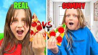 Gummy vs Real Food Challenge