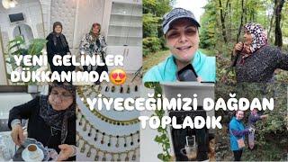 HAYIRLI OLSUN İÇİN GELDİLER | AKŞAM YEMEĞİMİZİ HEPİMİZ DAĞDAN TOPLADIK | NEŞELİ GÜNLER