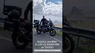 ALQUILER BMW R 1250 GS ADV en Toledo #bmwmotorrad #alquiler moto #viajes #escapadasmoteras #rutas