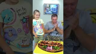 Magic food prank on Dad  Funny #shorts​ by Ed and Olivia