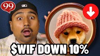 Dogwifhat down 10%!! Best time to BUY $WIF?!