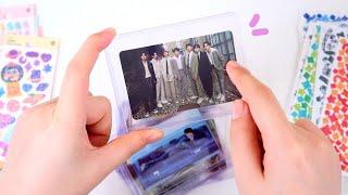 [SUB] Decorating BTS BE Photo Cards / 저도 방탄소년단 BE 포토카드 꾸며봤어요