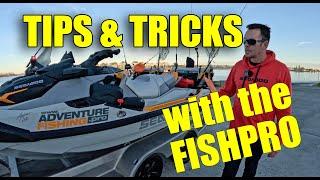 Sea-Doo FISH PRO Trophy walk around, including my tips and go to gear for Jetskifishing PART 1