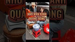 NHO MẬN XANH CHUA CHUA NGỌT NGỌT#food #amthuc #giaitri #streetfood #streetfoodie #cooking #review