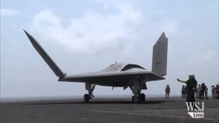 U.S. Navy Shows Off Its Unmanned Fighter Jet