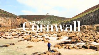 Cornwall Drone Footage 4k scenery || Relaxing Piano | MUSIC #fromadifferentangle #musicforrelaxation