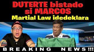 DUTERTE bistado si MARCOS, Martial Law idedeklara?