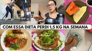 DIÁRIO DA DIETA | PERDI PESO | CHEGARAM MEUS SUPLEMENTOS| NOVO TREINO | RECEITAS DE LANCHE DA TARDE