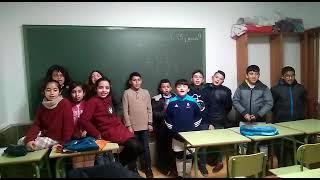 En clase de educación islámica