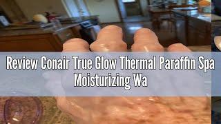 Review Conair True Glow Thermal Paraffin Spa Moisturizing Wax Treatment, Includes 1lb. Paraffin Wax,