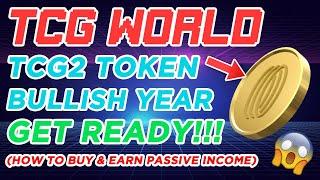 TCG World Token with 7X-93X Potential!! (How to Buy & Stake) $TCG2 $BNB